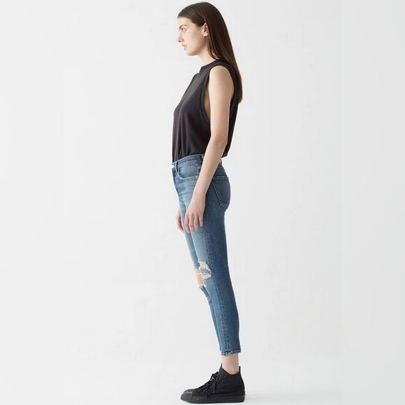 AGOLDE Sophie High Rise Skinny Crop 24 - Picture 2 of 14